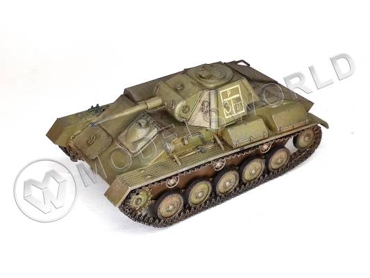 Готовая модель Советский легкий танк Т-70 в масштабе 1:35