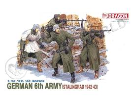 Фигуры солдат 6-ой немецкой армии, Сталинград 1942-43 гг. Масштаб 1:35